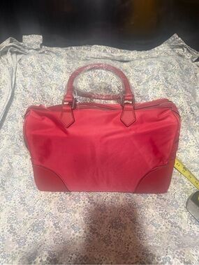 Classic Red Women's Top-Handle Crossbody Bag